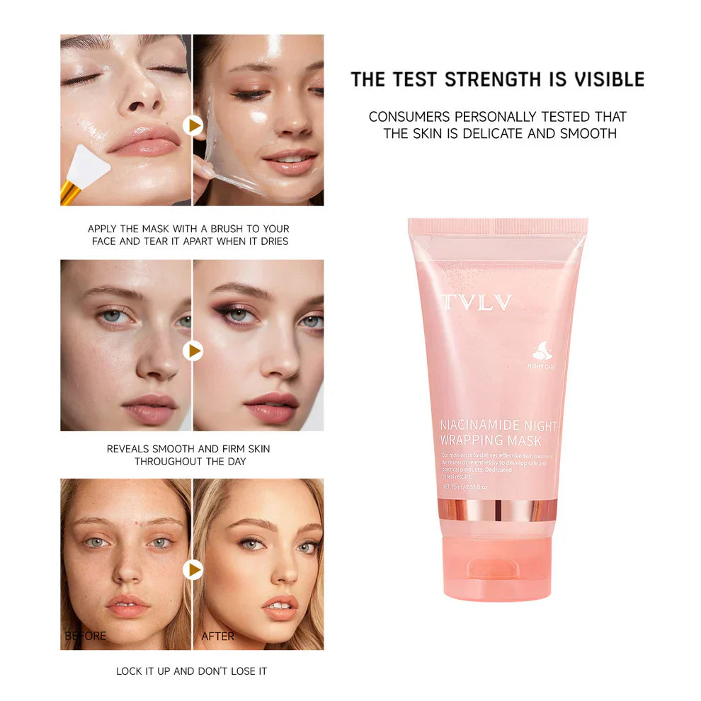 Pamper Yourself - Buy 2 Collagen Night Masks, Get 1 Free! Wake Up to Youthful, Hydrated Skin!