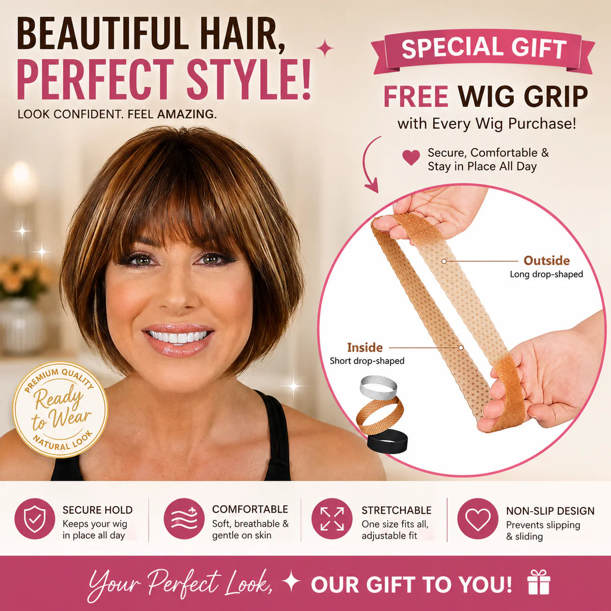 The Silkiest Bob Wig